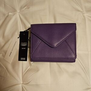Aimee Kestenberg Purple Leather Wallet